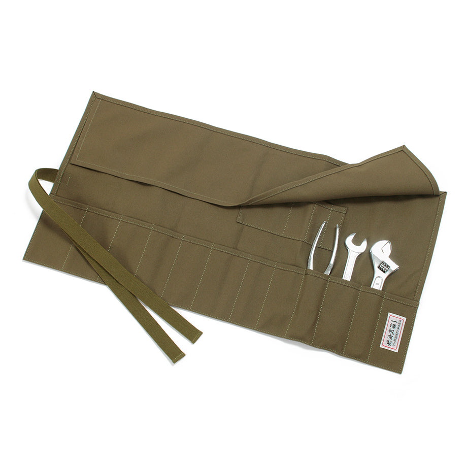 Olive-green (unrolled)